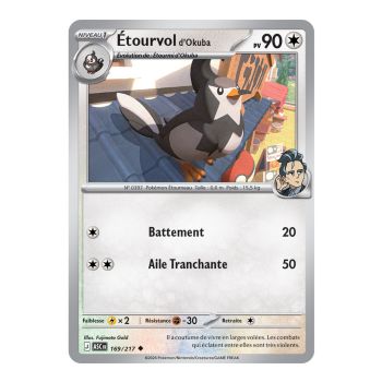 Item Étourvol d’Okuba - Reverse Pokéball 169/217 - ME02.5 - Pokémon - Méga-Évolution Héros Transcendants