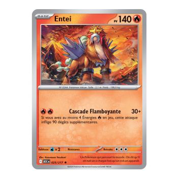 Item Entei - Reverse Pokéball 25/217 - ME02.5 - Pokémon - Méga-Évolution Héros Transcendants