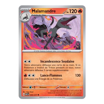 Item Malamandre - Peu Commune 35/217 - ME02.5 - Pokémon - Méga-Évolution Héros Transcendants
