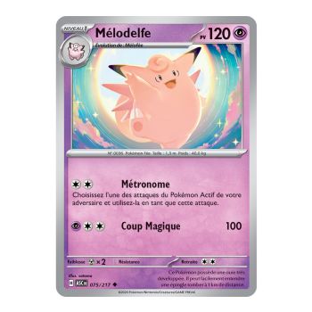 Item Mélodelfe - Peu Commune 75/217 - ME02.5 - Pokémon - Méga-Évolution Héros Transcendants