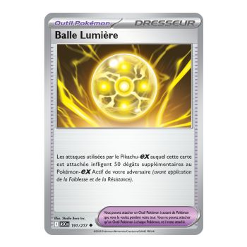 Item Balle Lumière - Peu Commune 191/217 - ME02.5 - Pokémon - Méga-Évolution Héros Transcendants