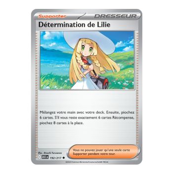 Item Détermination de Lilie - Peu Commune 192/217 - ME02.5 - Pokémon - Méga-Évolution Héros Transcendants