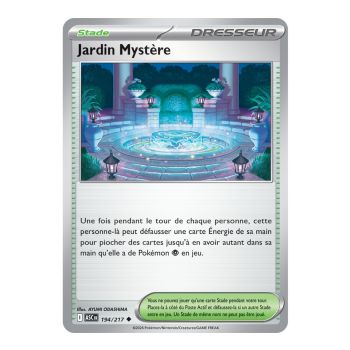 Item Jardin Mystère - Peu Commune 194/217 - ME02.5 - Pokémon - Méga-Évolution Héros Transcendants