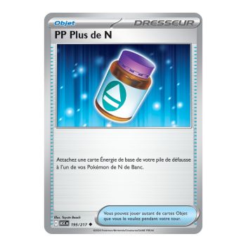 Item PP Plus de N - Peu Commune 195/217 - ME02.5 - Pokémon - Méga-Évolution Héros Transcendants