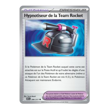 Item Hypnotiseur de la Team Rocket - Peu Commune 206/217 - ME02.5 - Pokémon - Méga-Évolution Héros Transcendants