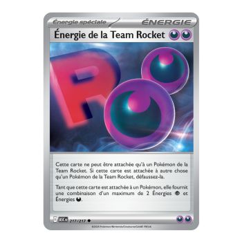Item Énergie de la Team Rocket - Peu Commune 217/217 - ME02.5 - Pokémon - Méga-Évolution Héros Transcendants