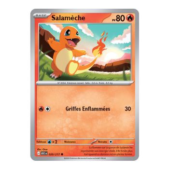 Item Salamèche - Commune 20/217 - ME02.5 - Pokémon - Méga-Évolution Héros Transcendants