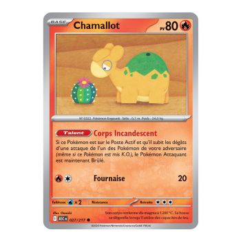 Item Chamallot - Commune 27/217 - ME02.5 - Pokémon - Méga-Évolution Héros Transcendants