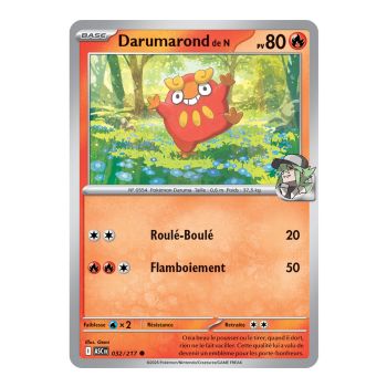 Item Darumarond de N - Commune 32/217 - ME02.5 - Pokémon - Méga-Évolution Héros Transcendants