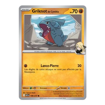 Item Griknot de Cynthia - Commune 109/217 - ME02.5 - Pokémon - Méga-Évolution Héros Transcendants