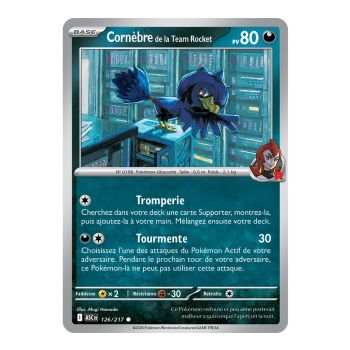 Item Cornèbre de la Team Rocket - Commune 126/217 - ME02.5 - Pokémon - Méga-Évolution Héros Transcendants