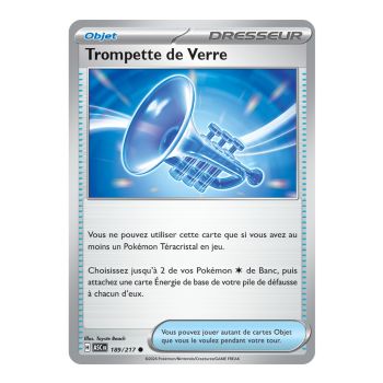 Item Trompette de Verre - Commune 189/217 - ME02.5 - Pokémon - Méga-Évolution Héros Transcendants
