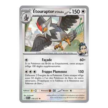 Item Étouraptor d’Okuba - Reverse 170/217 - ME02.5 - Pokémon - Méga-Évolution Héros Transcendants