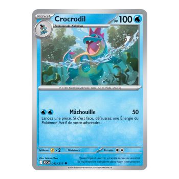 Item Crocrodil - Reverse 42/217 - ME02.5 - Pokémon - Méga-Évolution Héros Transcendants
