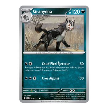 Item Grahyèna - Reverse 129/217 - ME02.5 - Pokémon - Méga-Évolution Héros Transcendants
