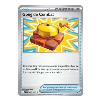 Item Gong de Combat - Reverse 187/217 - ME02.5 - Pokémon - Méga-Évolution Héros Transcendants