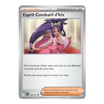 Item Esprit Combatif d’Iris - Reverse 190/217 - ME02.5 - Pokémon - Méga-Évolution Héros Transcendants