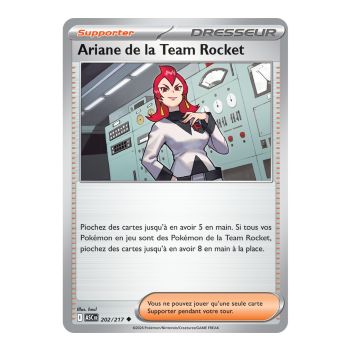 Item Ariane de la Team Rocket - Reverse 202/217 - ME02.5 - Pokémon - Méga-Évolution Héros Transcendants