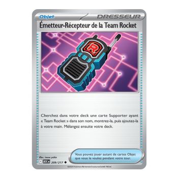 Item Émetteur-Récepteur de la Team Rocket - Reverse 209/217 - ME02.5 - Pokémon - Méga-Évolution Héros Transcendants