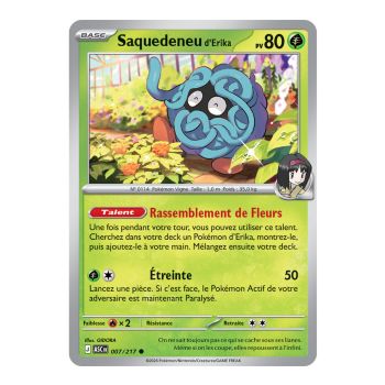 Item Saquedeneu d’Erika - Reverse 7/217 - ME02.5 - Pokémon - Méga-Évolution Héros Transcendants