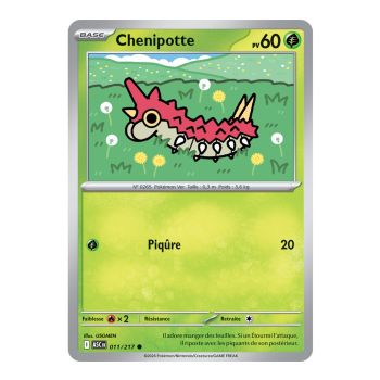 Item Chenipotte - Reverse 11/217 - ME02.5 - Pokémon - Méga-Évolution Héros Transcendants