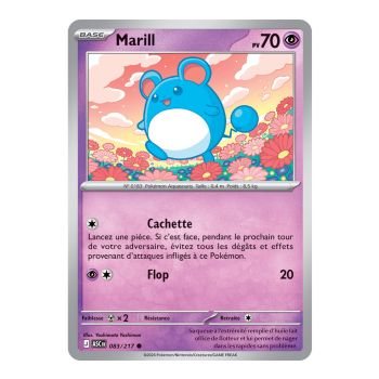 Item Marill - Reverse 83/217 - ME02.5 - Pokémon - Méga-Évolution Héros Transcendants