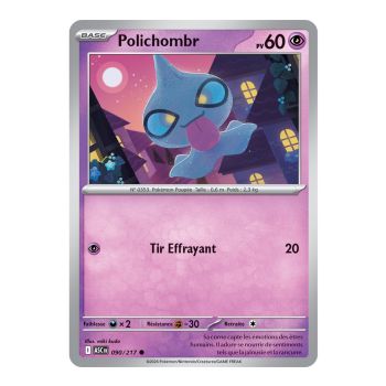 Item Polichombr - Reverse 90/217 - ME02.5 - Pokémon - Méga-Évolution Héros Transcendants