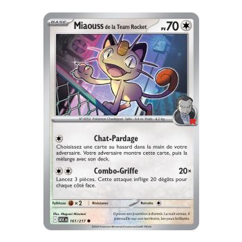 Item Miaouss de la Team Rocket - Reverse 161/217 - ME02.5 - Pokémon - Méga-Évolution Héros Transcendants