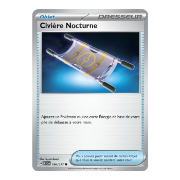 Item Civière Nocturne - Reverse 196/217 - ME02.5 - Pokémon - Méga-Évolution Héros Transcendants