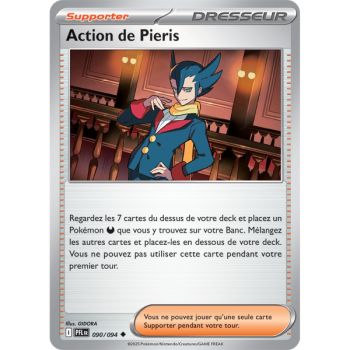 Item Action de Pieris - Reverse 90/94 - Méga-Evolution 2 Flammes Fantasmagoriques