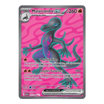 Item Malamandre EX - Ultra Rare 101/88 - ME03 - Pokémon - Méga-Évolution Équilibre Parfait