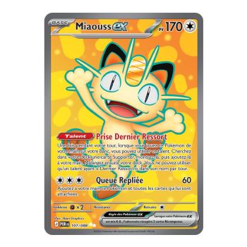 Item Miaouss EX - Ultra Rare 107/88 - ME03 - Pokémon - Méga-Évolution Équilibre Parfait