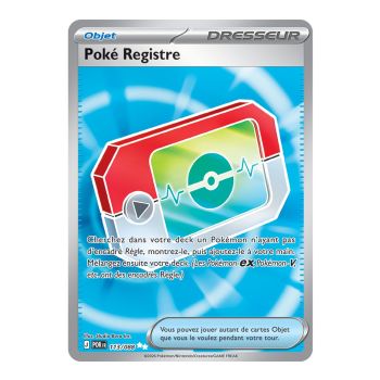 Item Poké Registre - Ultra Rare 113/88 - ME03 - Pokémon - Méga-Évolution Équilibre Parfait