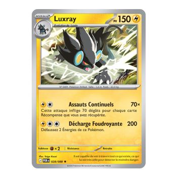 Item Luxray - Holo Rare 28/88 - ME03 - Pokémon - Méga-Évolution Équilibre Parfait