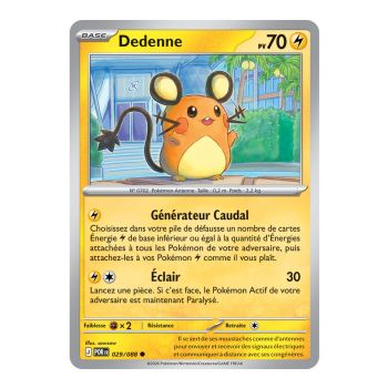 Item Dedenne - Commune 29/88 - ME03 - Pokémon - Méga-Évolution Équilibre Parfait