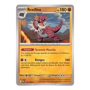 Item Rexillius - Reverse 45/88 - ME03 - Pokémon - Méga-Évolution Équilibre Parfait