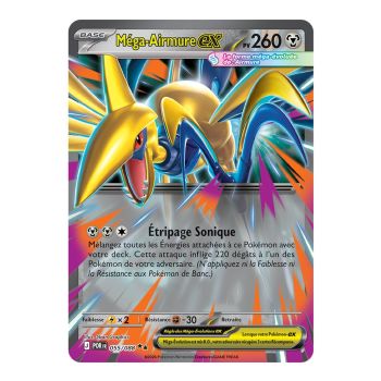 Item Méga-Airmure EX - Double Rare 55/88 - ME03 - Pokémon - Méga-Évolution Équilibre Parfait