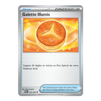Item Galette Illumis - Reverse 78/88 - ME03 - Pokémon - Méga-Évolution Équilibre Parfait