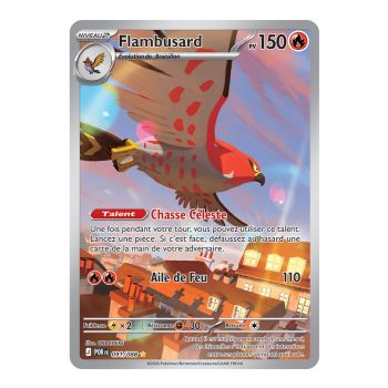 Item Flambusard - Illustration Rare 91/88 - ME03 - Pokémon - Méga-Évolution Équilibre Parfait