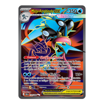 Méga-Amphinobi-ex - Ultra Rare 100/86 - ME04 - Pokémon - Méga-Évolution Chaos Ascendant