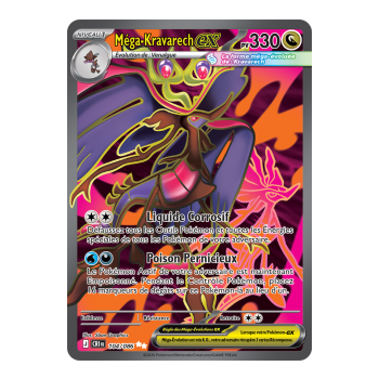 Méga-Kravarech-ex - Ultra Rare 104/86 - ME04 - Pokémon - Méga-Évolution Chaos Ascendant