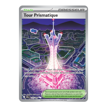 Tour Prismatique - Ultra Rare 111/86 - ME04 - Pokémon - Méga-Évolution Chaos Ascendant