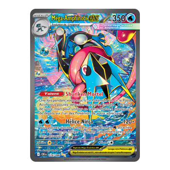 Méga-Amphinobi-ex - Special Illustration Rare 116/86 - ME04 - Pokémon - Méga-Évolution Chaos Ascendant