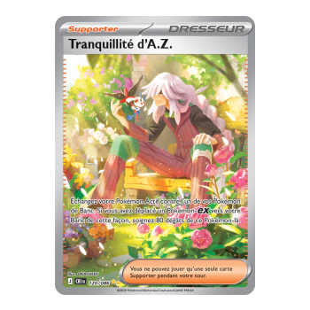 Tranquillité d’A.Z. - Special Illustration Rare 120/86 - ME04 - Pokémon - Méga-Évolution Chaos Ascendant