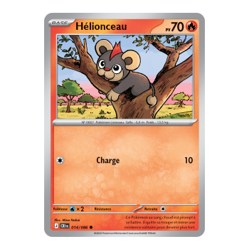 Hélionceau - Commune 14/86 - ME04 - Pokémon - Méga-Évolution Chaos Ascendant
