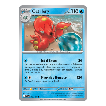 Octillery - Reverse 17/86 - ME04 - Pokémon - Méga-Évolution Chaos Ascendant