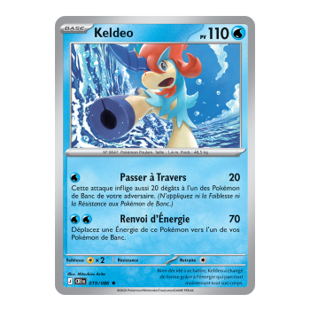 Keldeo - Holo Rare 19/86 - ME04 - Pokémon - Méga-Évolution Chaos Ascendant