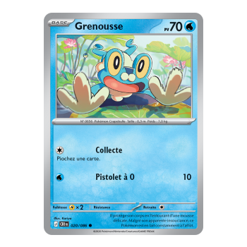 Grenousse - Commune 20/86 - ME04 - Pokémon - Méga-Évolution Chaos Ascendant