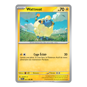 Wattouat - Reverse 27/86 - ME04 - Pokémon - Méga-Évolution Chaos Ascendant