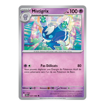 Mistigrix - Reverse 37/86 - ME04 - Pokémon - Méga-Évolution Chaos Ascendant